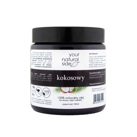 YOUR NATURAL SIDE Olej Kokosowy nierafinowany Organic 100ml